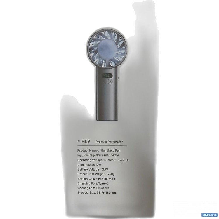 Artikel Nr. 917926: Handheld Fan H09 