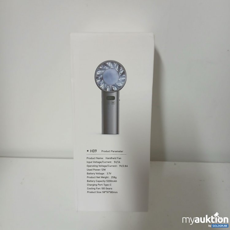 Artikel Nr. 917926: Handheld Fan H09 