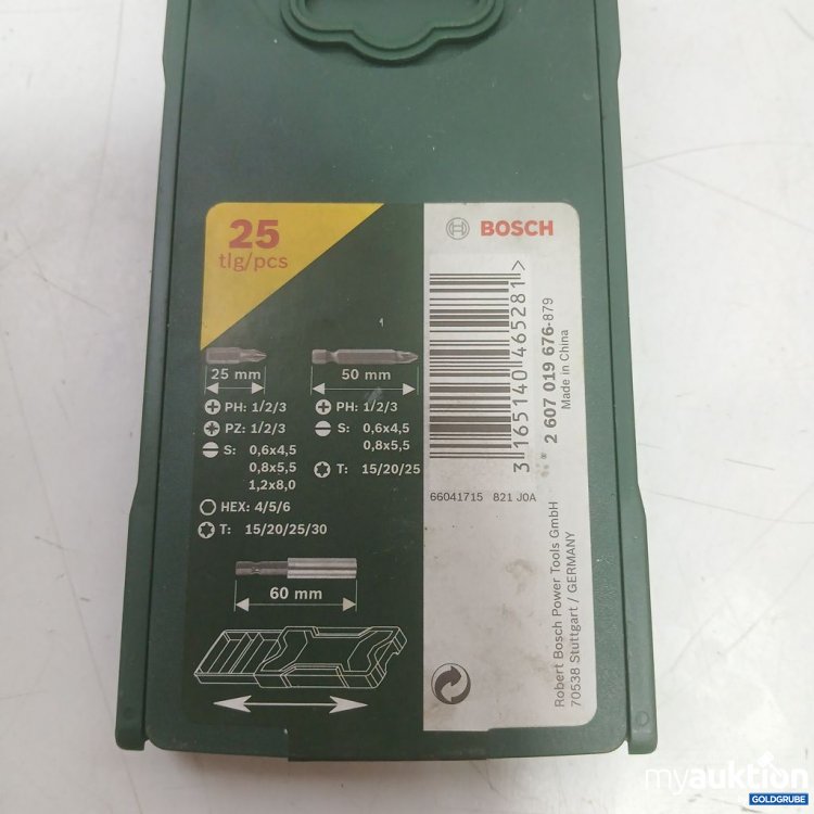 Artikel Nr. 929926: BOSCH Zubehörbox 25 tlg.