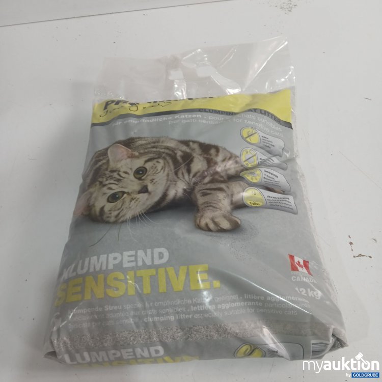 Artikel Nr. 950926: Premiere klumpend sensitive Katzenstreu 12kg 