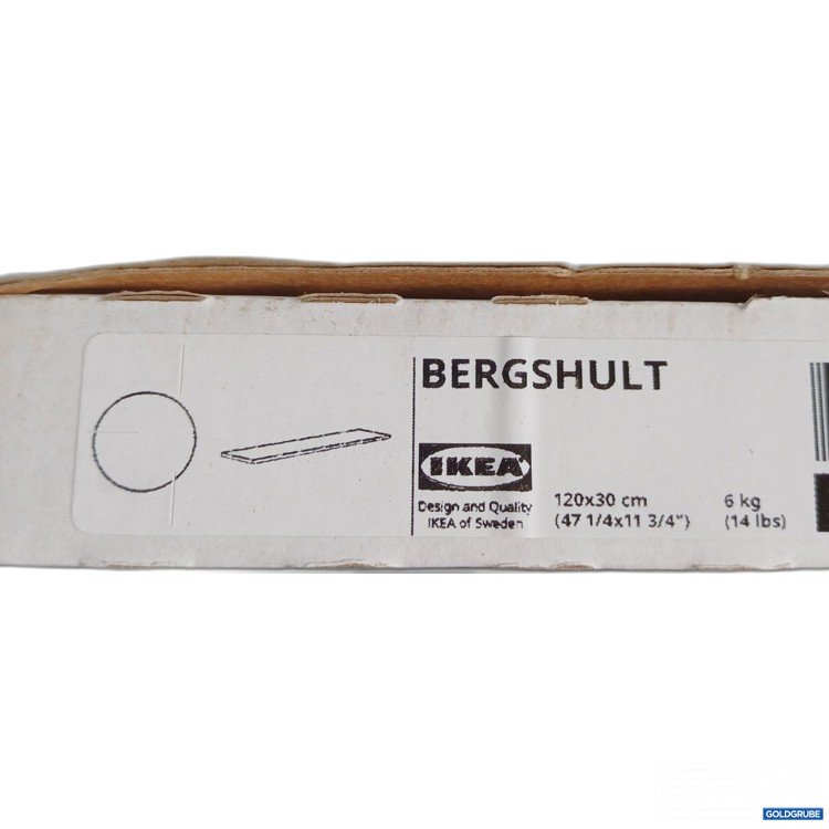 Artikel Nr. 968926: IKEA Bergshult 304.212..35 Maße 120x30cm