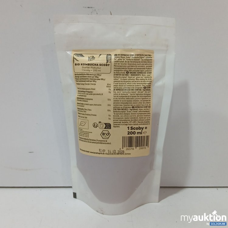 Artikel Nr. 976926 Artikel Nr. 976926: Kombucha Scoby Starter Pilzkultur 1 Scoby + 200ml