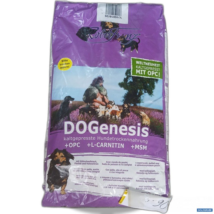 Artikel Nr. 990926: Rober Franz Do Genesis kaltgepresste Hundetrockennahrung 15kg 