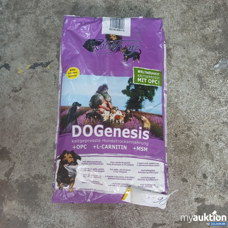 Artikel Nr. 990926: Rober Franz Do Genesis kaltgepresste Hundetrockennahrung 15kg 