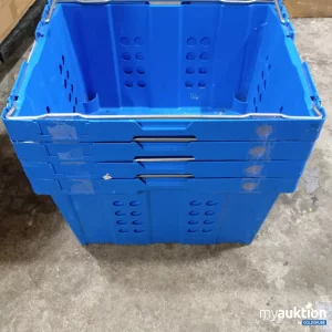 Artikel Nr. 476926: Blaue Transportbox mit Schwingbügel