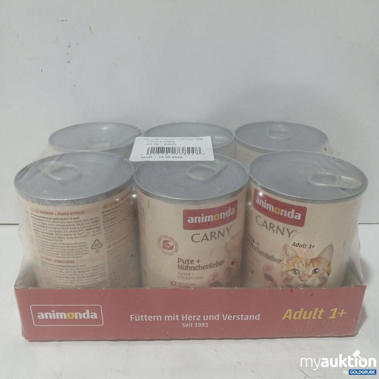 Artikel Nr. 471927 Artikel Nr. 471927: animonda adult 6 x 400 g (Pute & Hühnchenleber)
