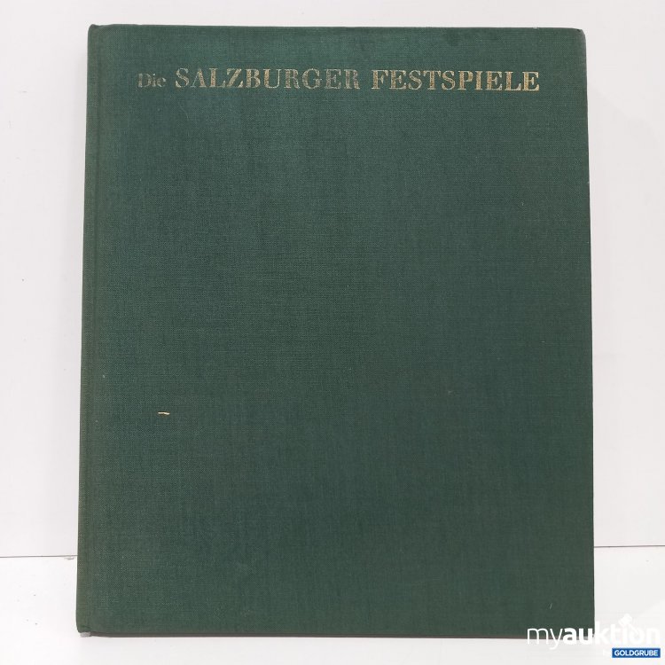 Artikel Nr. 820927 Artikel Nr. 820927: Salzburger Festspiele Buch