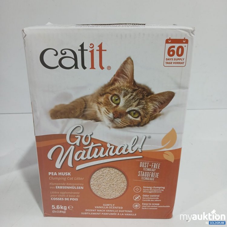 Artikel Nr. 973927: catit Go Natural! Pea Husk Clumping Cat Litter 5.6 kg