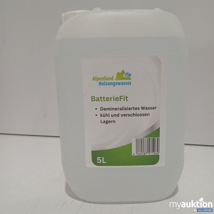Artikel Nr. 995927: Alpenland BatterieFit - Demineralisiertes Wasser 5L