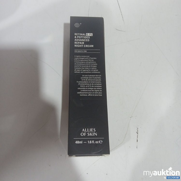 Artikel Nr. 998927: Allies of Skin Retinal 0,1% & Peptides advanced Repair night cream 48ml 