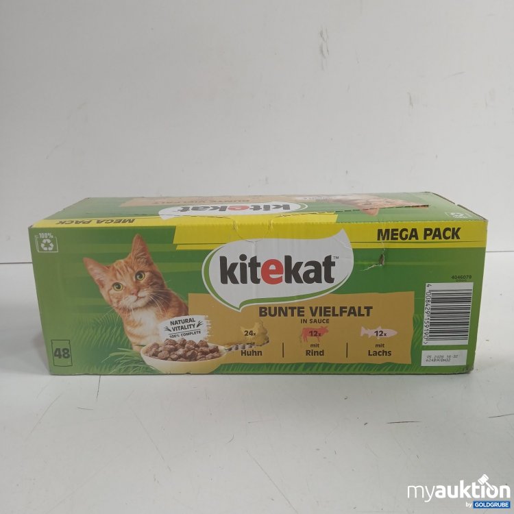 Artikel Nr. 464928: kitekat Katzenfutter Bunzte Vielfalt 48x85g