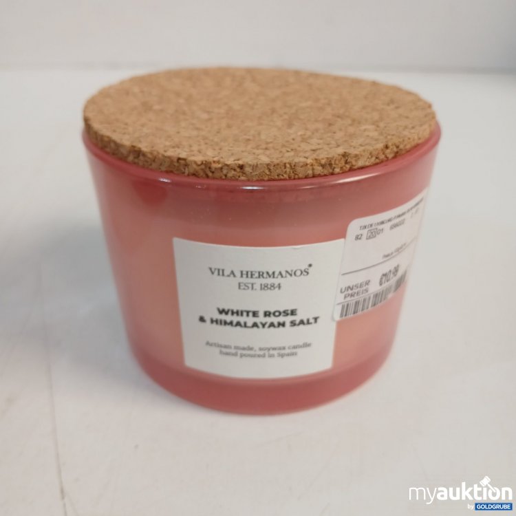 Artikel Nr. 466928 Artikel Nr. 466928: VILA HERMANOS Duftkerze White Rose & Himalayan Salt