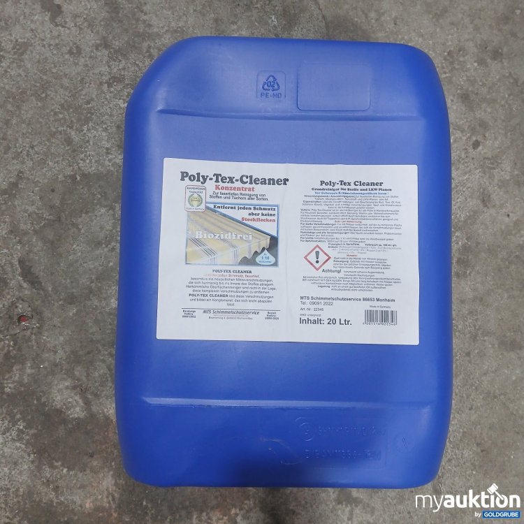 Artikel Nr. 467928: Poly-Tex-Cleaner Konzentrat 20 l tr.