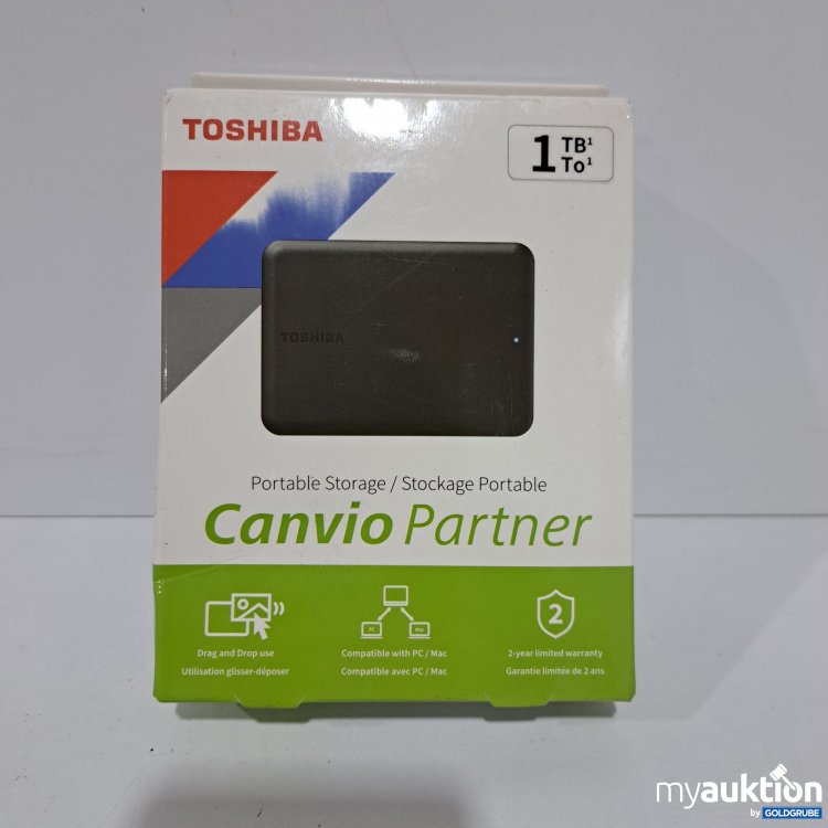 Artikel Nr. 816928 Artikel Nr. 816928: Toshiba Canvio Partner Portable Storage 1TB