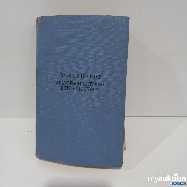 Artikel Nr. 820928 Artikel Nr. 820928: Geschichtsbuch von Burckhardt