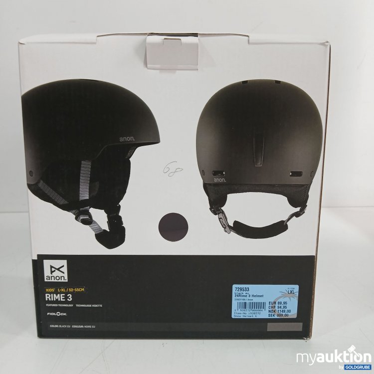 Artikel Nr. 843928 Artikel Nr. 843928: Anon Helm L/XL Black 729533