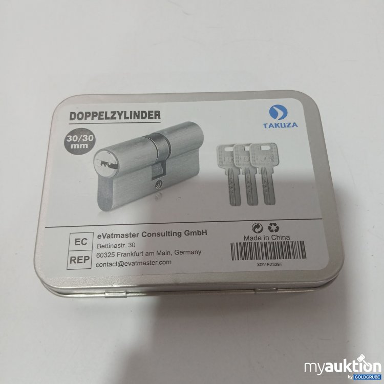 Artikel Nr. 848928: Takuza Doppelzylinder 30/30mm 