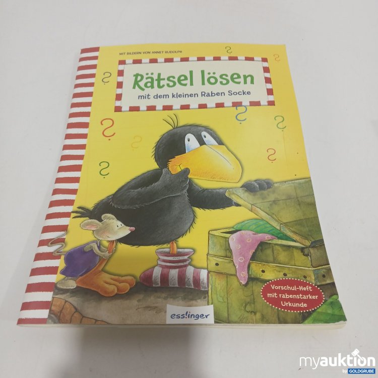 Artikel Nr. 878928: Rätsel lösen Rabe Socke