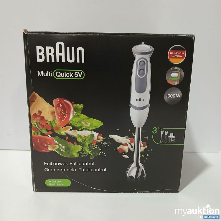 Artikel Nr. 904928: Braun Multi Quick 5V MQ 5235