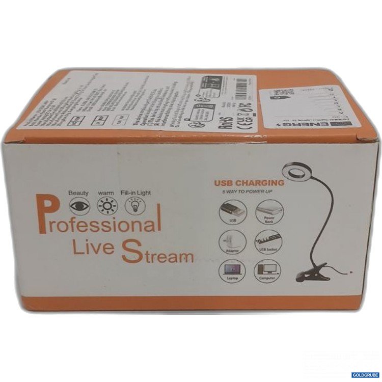 Artikel Nr. 929928 Artikel Nr. 929928: Professional Live Stream Ringlicht 530x100 mm 7W Model D-90