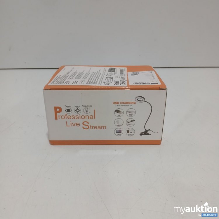 Artikel Nr. 929928 Artikel Nr. 929928: Professional Live Stream Ringlicht 530x100 mm 7W Model D-90
