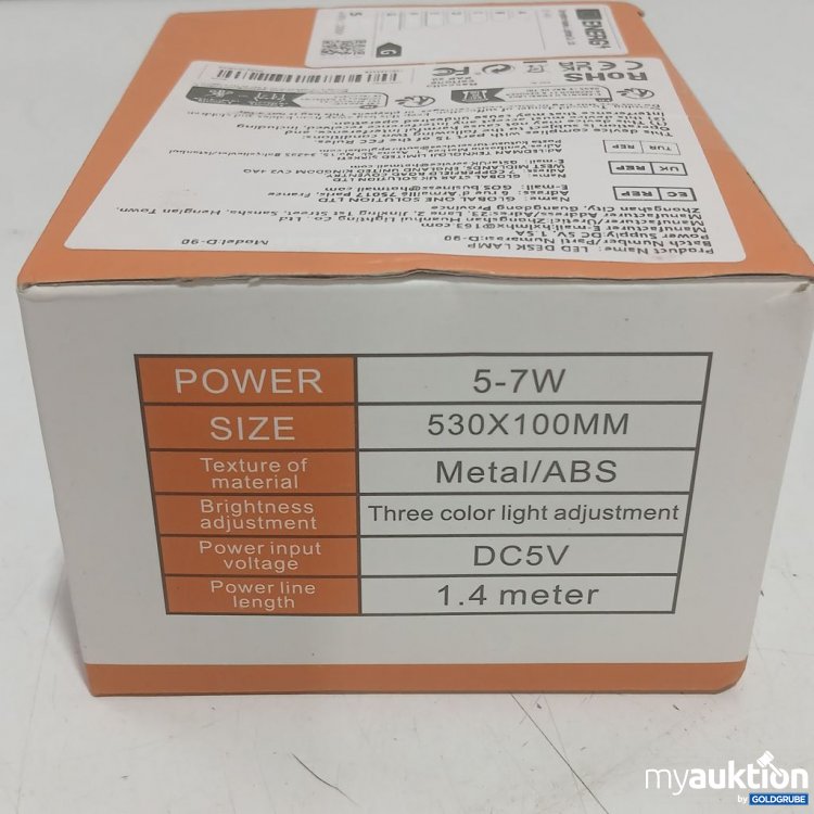 Artikel Nr. 929928 Artikel Nr. 929928: Professional Live Stream Ringlicht 530x100 mm 7W Model D-90