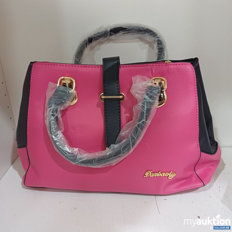 Artikel Nr. 931928 Artikel Nr. 931928: Danbaoly Handtasche, goldene Beschläge, Pink, ca.30x22x15cm