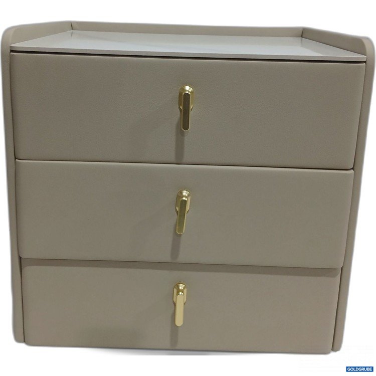 Artikel Nr. 957928: Nachttisch Farbe Cream Platte Mamor Optik ca 51x45 cm  