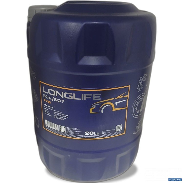 Artikel Nr. 982928: Longlife Gear Oil 504/507, 7715, SAE 5W-30, 20L