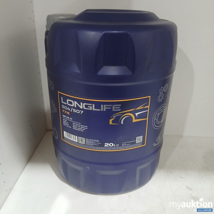 Artikel Nr. 982928: Longlife Gear Oil 504/507, 7715, SAE 5W-30, 20L