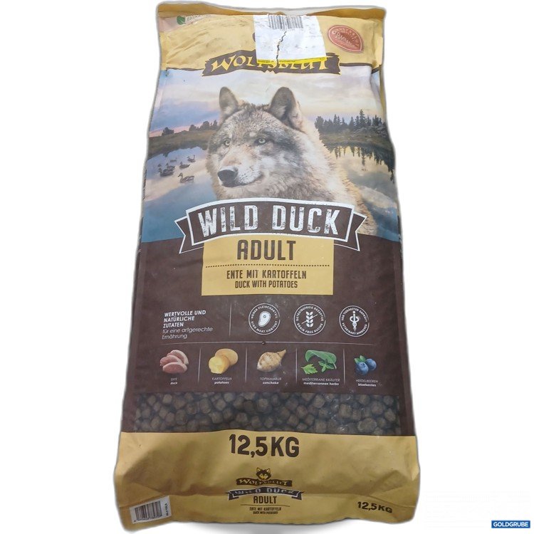 Artikel Nr. 990928 Artikel Nr. 990928: Wolfsblut Wild Duck Adult Hundefutter Ente mit Kartoffeln 12,5kg