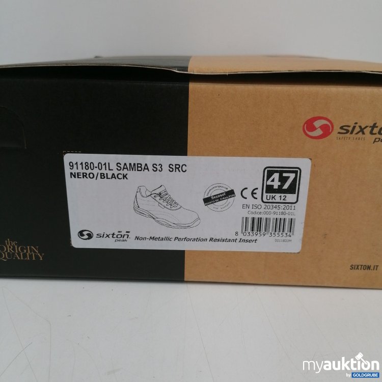 Artikel Nr. 359929 Artikel Nr. 359929: Sixton 91180-01L Samba S3 SRC Black