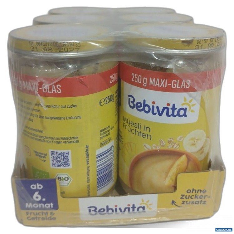 Artikel Nr. 461929 Artikel Nr. 461929: Bebivita Müesli in Früchten, ab 6.Monat, 6x250g