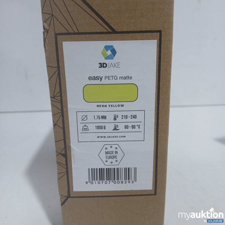Artikel Nr. 468929 Artikel Nr. 468929: 3D Jake easy PETG matte 1.75 mm 1000 g Neon Yellow 3D Printer Filament