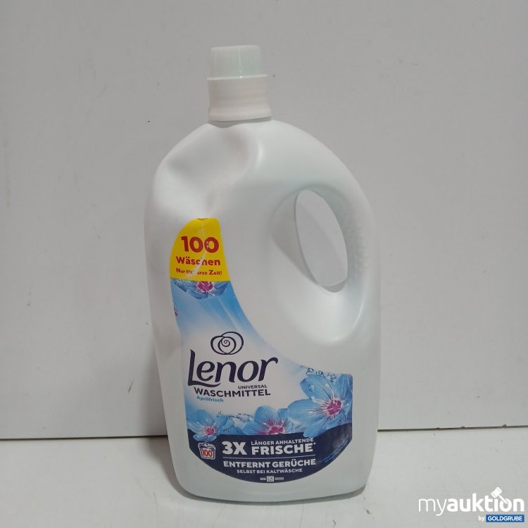 Artikel Nr. 470929: Lenor Universal Waschmittel Aprilfrisch 4500ml Verpackung eingedrückt