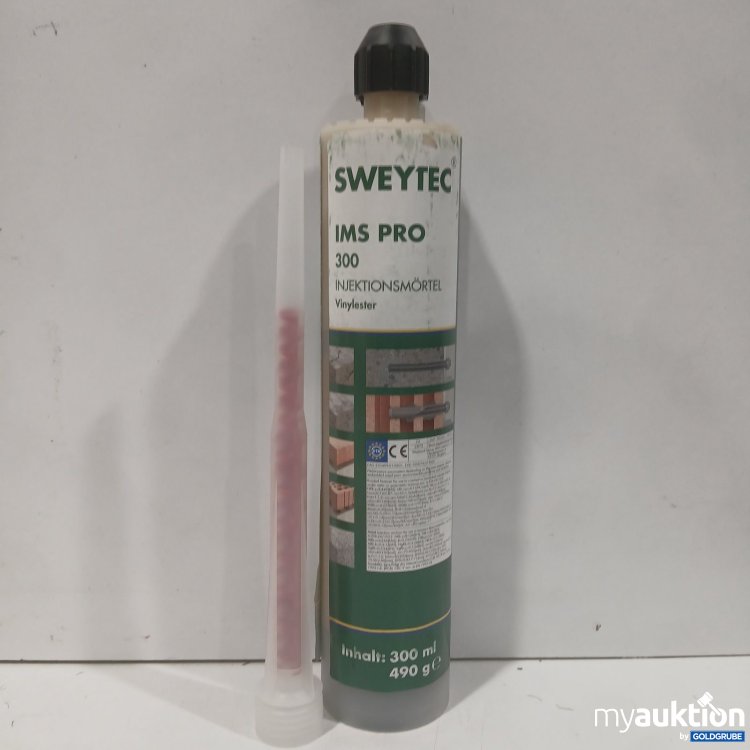 Artikel Nr. 524929 Artikel Nr. 524929: SWEYTEC IMS PRO 300 Injektionsmörtel Vinylester 300 ml / 490 g