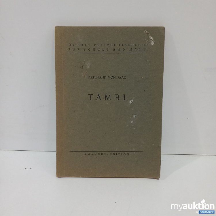 Artikel Nr. 820929: Ferdinand von Saar Tambi