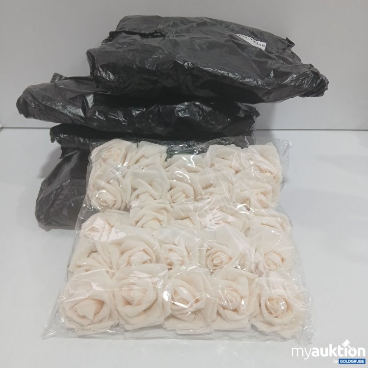 Artikel Nr. 867929: Künstliche Schaumrosen 5er Pack 