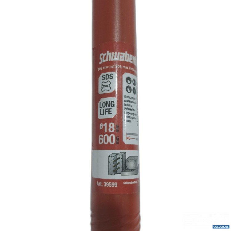 Artikel Nr. 882929: Schwabenbach SDS max auf SDS max Verlängerung 600mm 18mm 39599