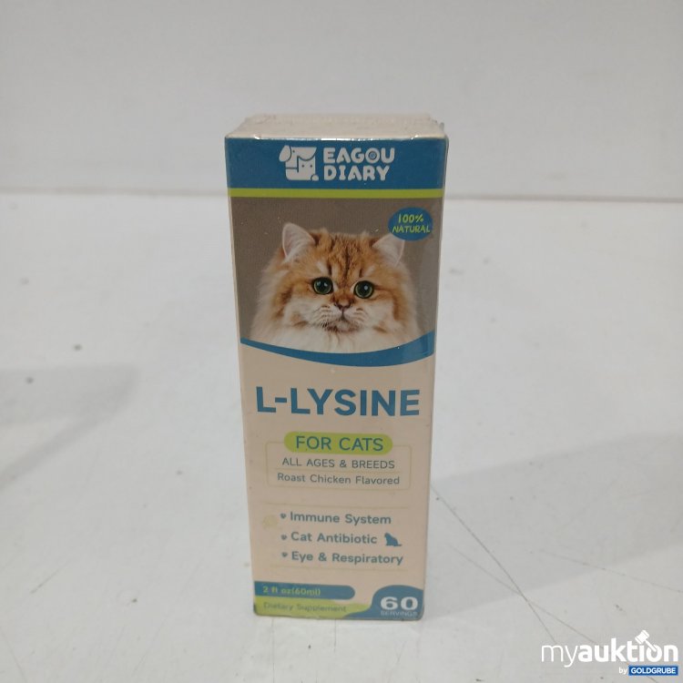 Artikel Nr. 889929: Eagoi Diary L-Lysine for Cats 60ml 