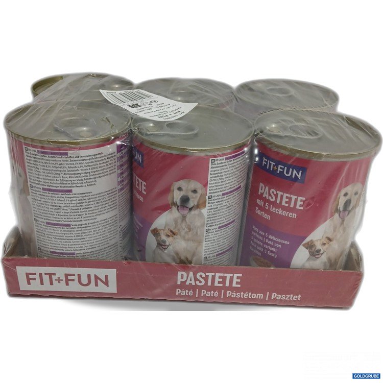 Artikel Nr. 891929: Fit+Fun Pastete mit 5 Leckeren Sorten 6×400g