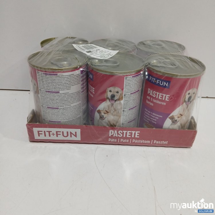 Artikel Nr. 891929: Fit+Fun Pastete mit 5 Leckeren Sorten 6×400g