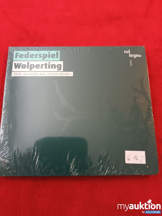 Artikel Nr. 923929: CD, Originalverpackt, Federspiel, Wolperting 