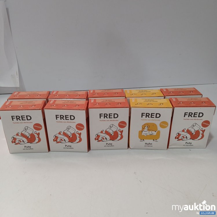 Artikel Nr. 951929: Fred Hundefutter diverse Sorten 10x390g