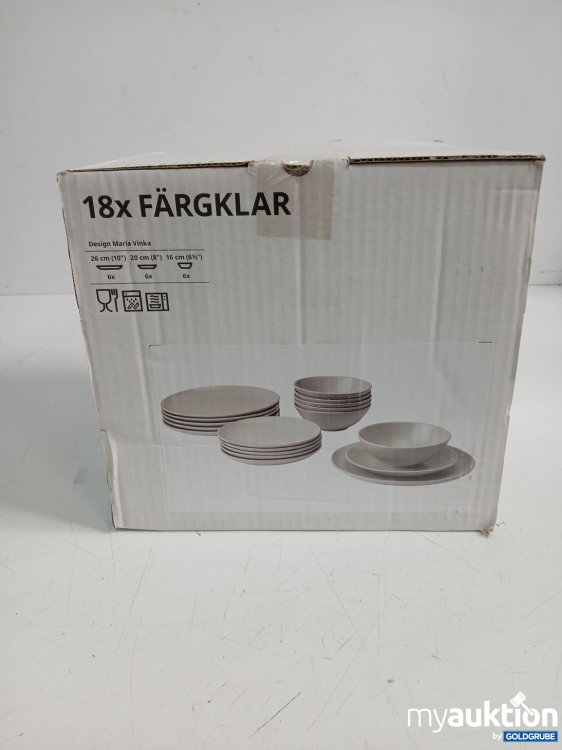 Artikel Nr. 994929: FÄRGKLAR DESIGN MARIA VINKA 18 Teilig