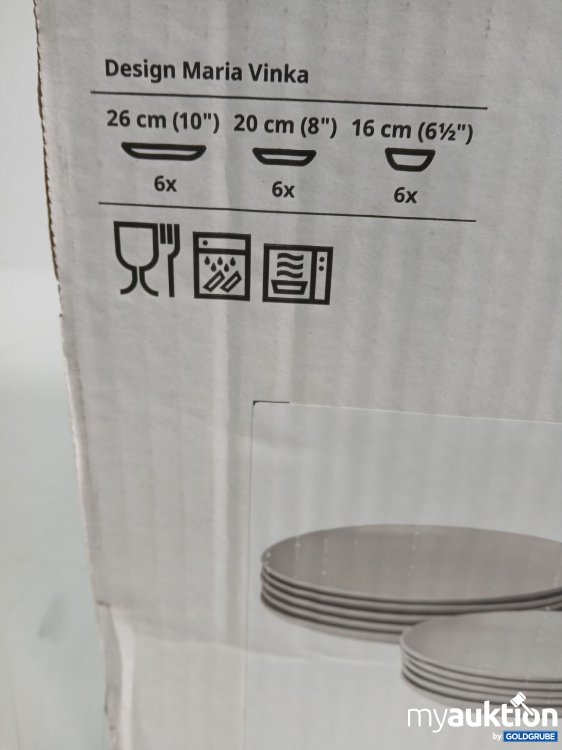Artikel Nr. 994929: FÄRGKLAR DESIGN MARIA VINKA 18 Teilig