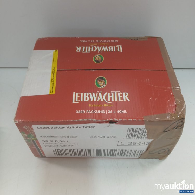 Artikel Nr. 997929 Artikel Nr. 997929: Leibwächter Kräuterbitter je 40ml 36Stk