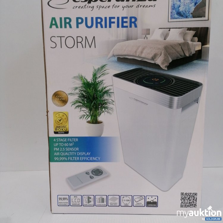 Artikel Nr. 399930 Artikel Nr. 399930: Esperanza Air Purifier Storm 220-240V