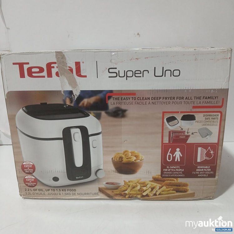 Artikel Nr. 467930 Artikel Nr. 467930: Tefal Super Uno Fritteuse 2,2 l Öl, bis 1,5 kg Food
