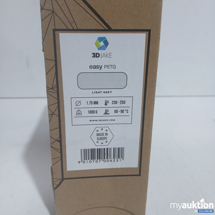 Artikel Nr. 468930 Artikel Nr. 468930: 3DJAKE easy PETG 1.75 MM 1000 g Light Grey 3D Printer Filament